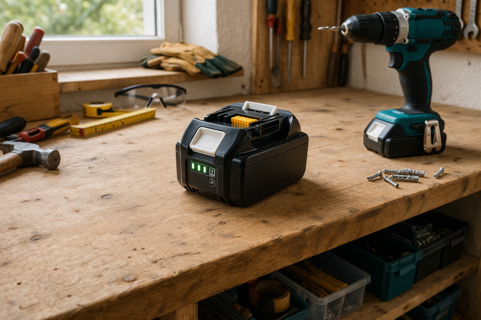 Makita batteri: Derfor er kvalitet afgørende i hjemmets værktøj